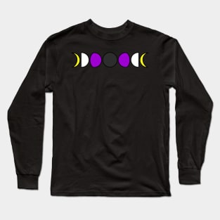 Pride Moons Nonbinary Long Sleeve T-Shirt